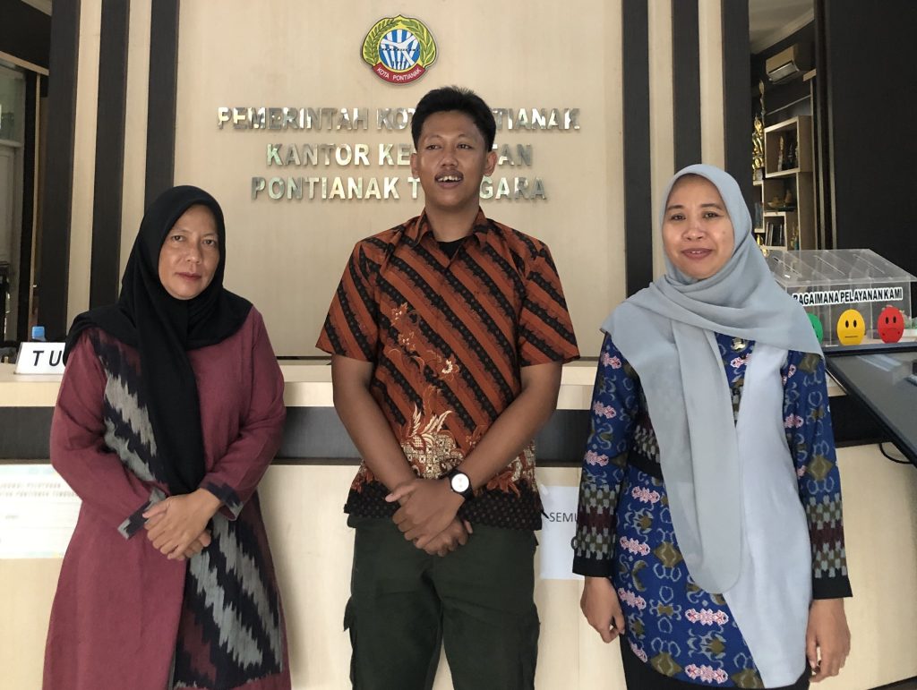 Imam Anggoro Suseno, Mahasiswa FEBI IAIN Pontianak, Jalani PKL Mandiri di Kantor Camat Pontianak Tenggara
